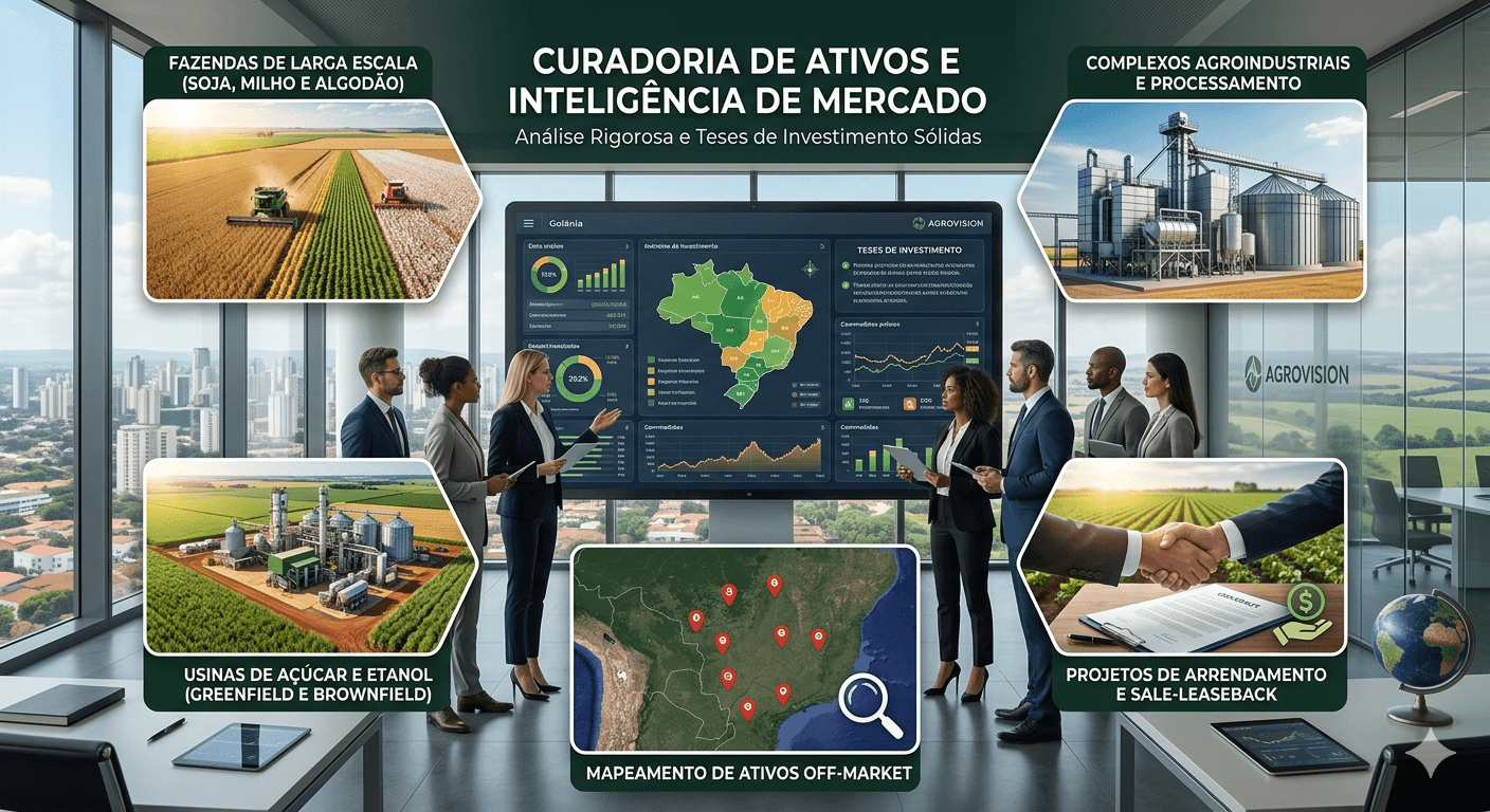 Tecnologia de precisão e mecanização em fazenda de larga escala no brasil